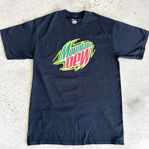 Rare Vintage Mt Dew Xbox T-Shirt, Flame Logo, Size Medium