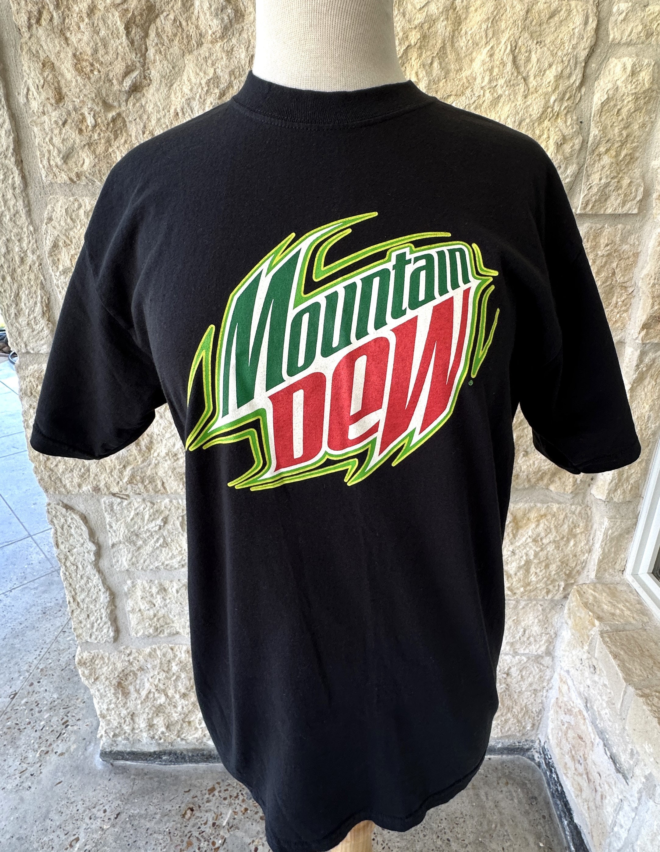 Rare Vintage Mt Dew Xbox T-shirt, Flame Logo, Size Medium - Etsy