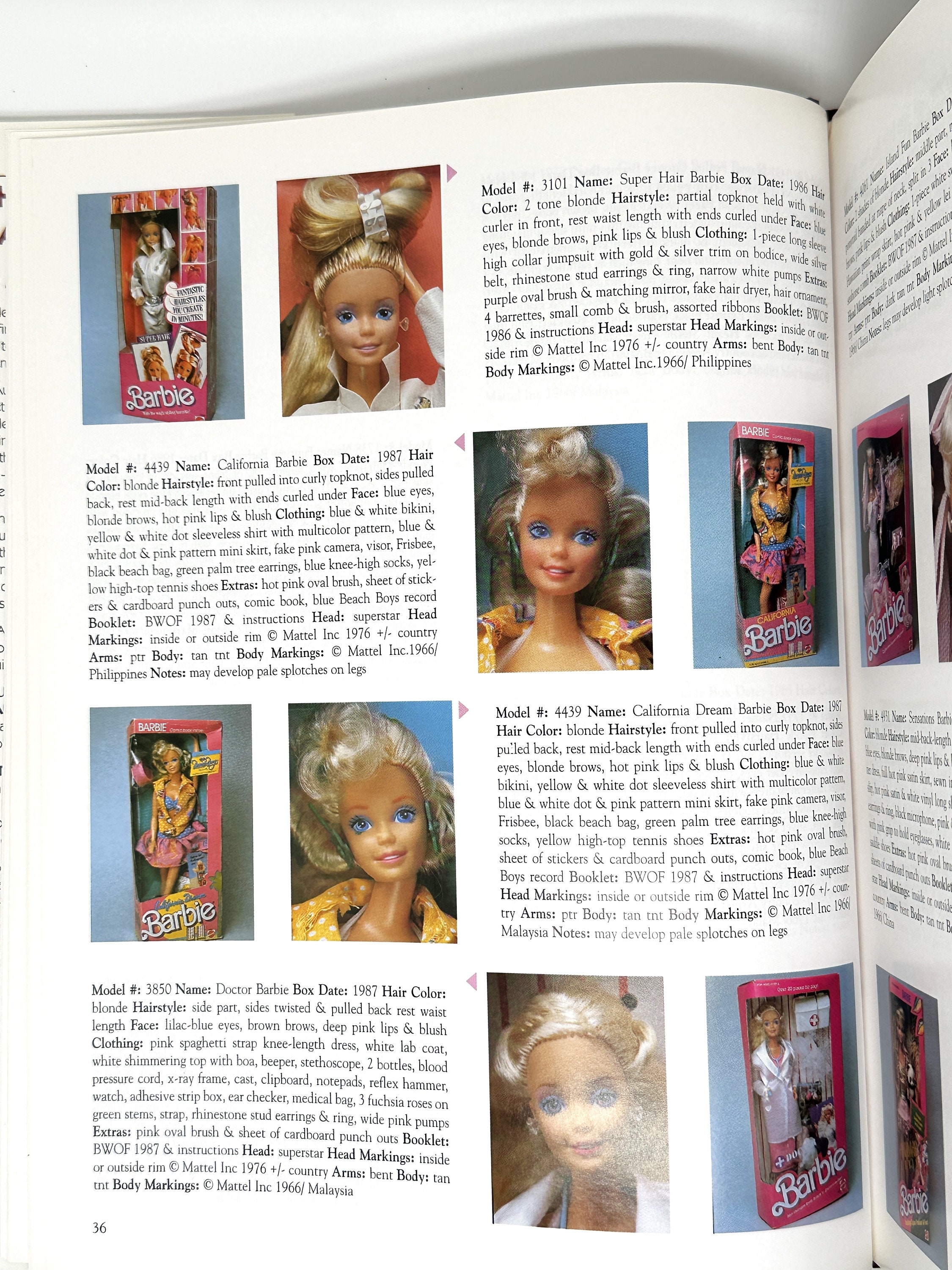 The Ultimate Barbie Book/marcie Melillo/barbie Encyclopedia/barbie Doll