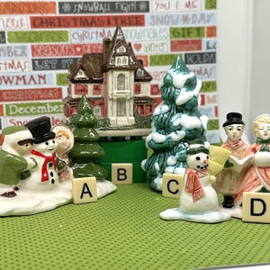 Fitz and Floyd Christmas Village - Etsy