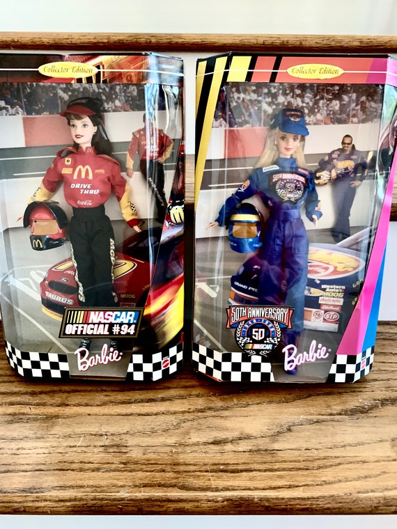 in plaats daarvan versieren Mantsjoerije Your Choice of Vintage Barbie Dolls/50th Anniversary NASCAR - Etsy