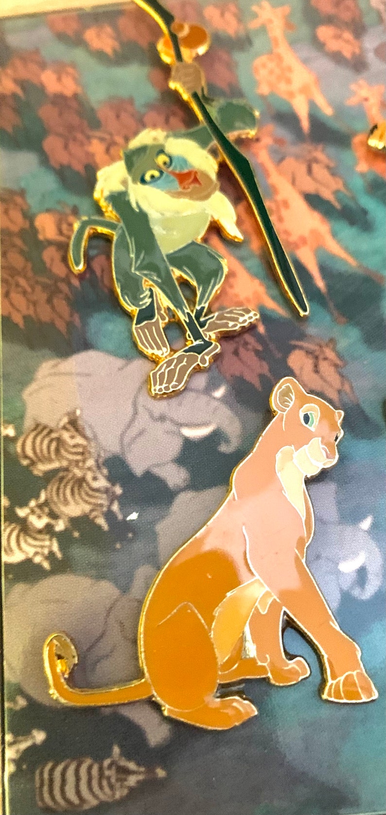 Disney Lion King Commemorative Pin Set/disney Keepsake Lion Etsy