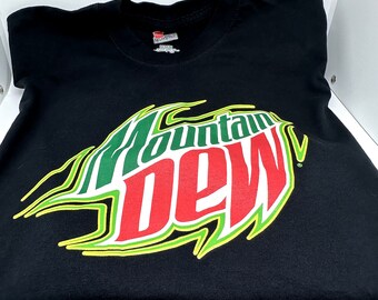 Men in Black II Mountain Dew ヴィンテージ Tシャツ Vintage 2002 MIB 2 Men In Black II T-Shirt Black Mountain