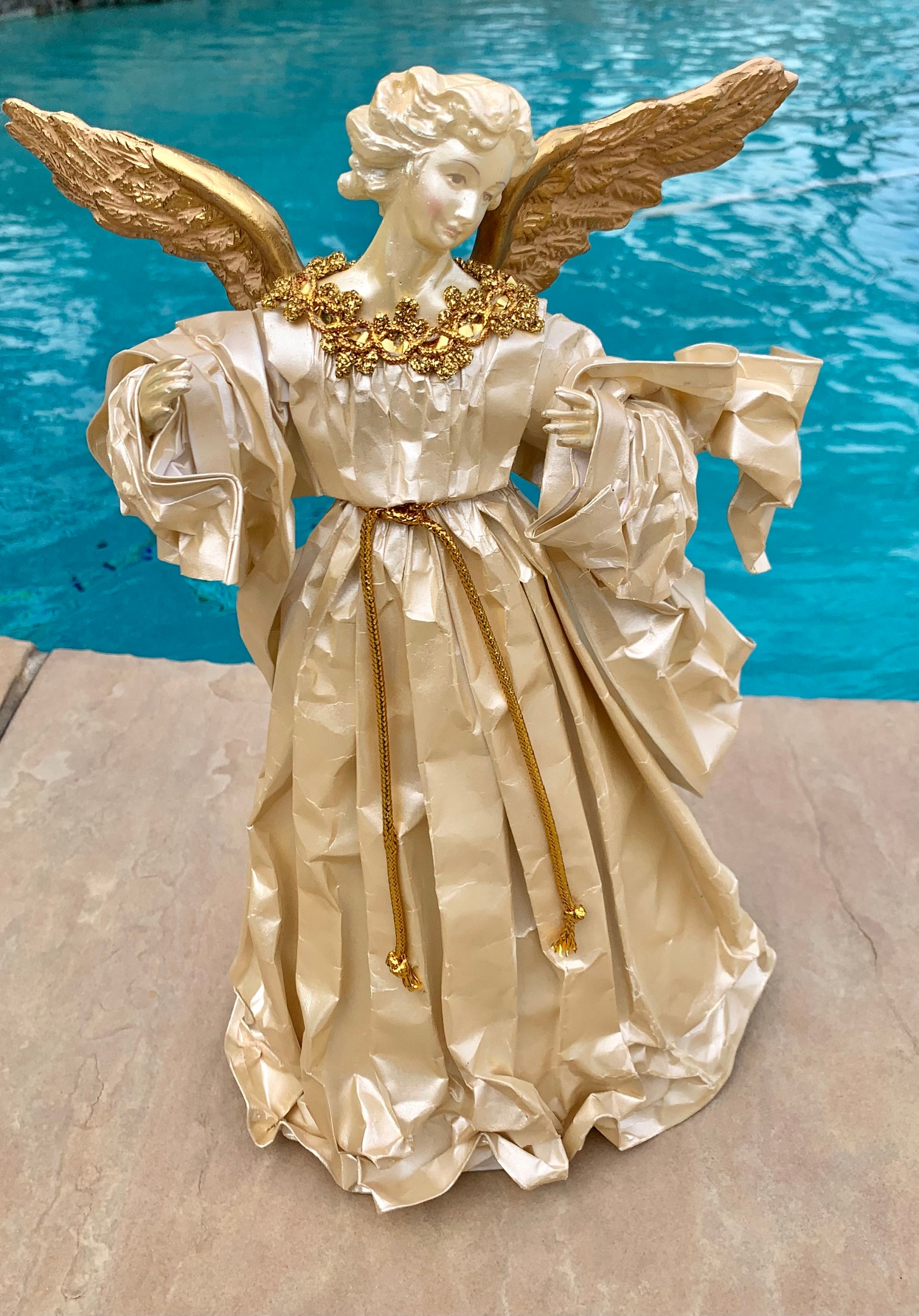 2 Choices Vintage Large Angel Statues Figurines/art Deco Etsy