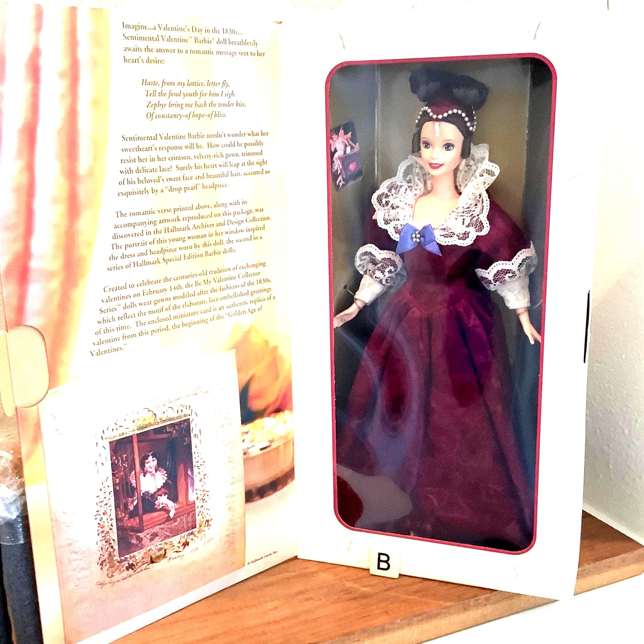 Vintage Sentimental Valentine Barbie 1996 - Etsy