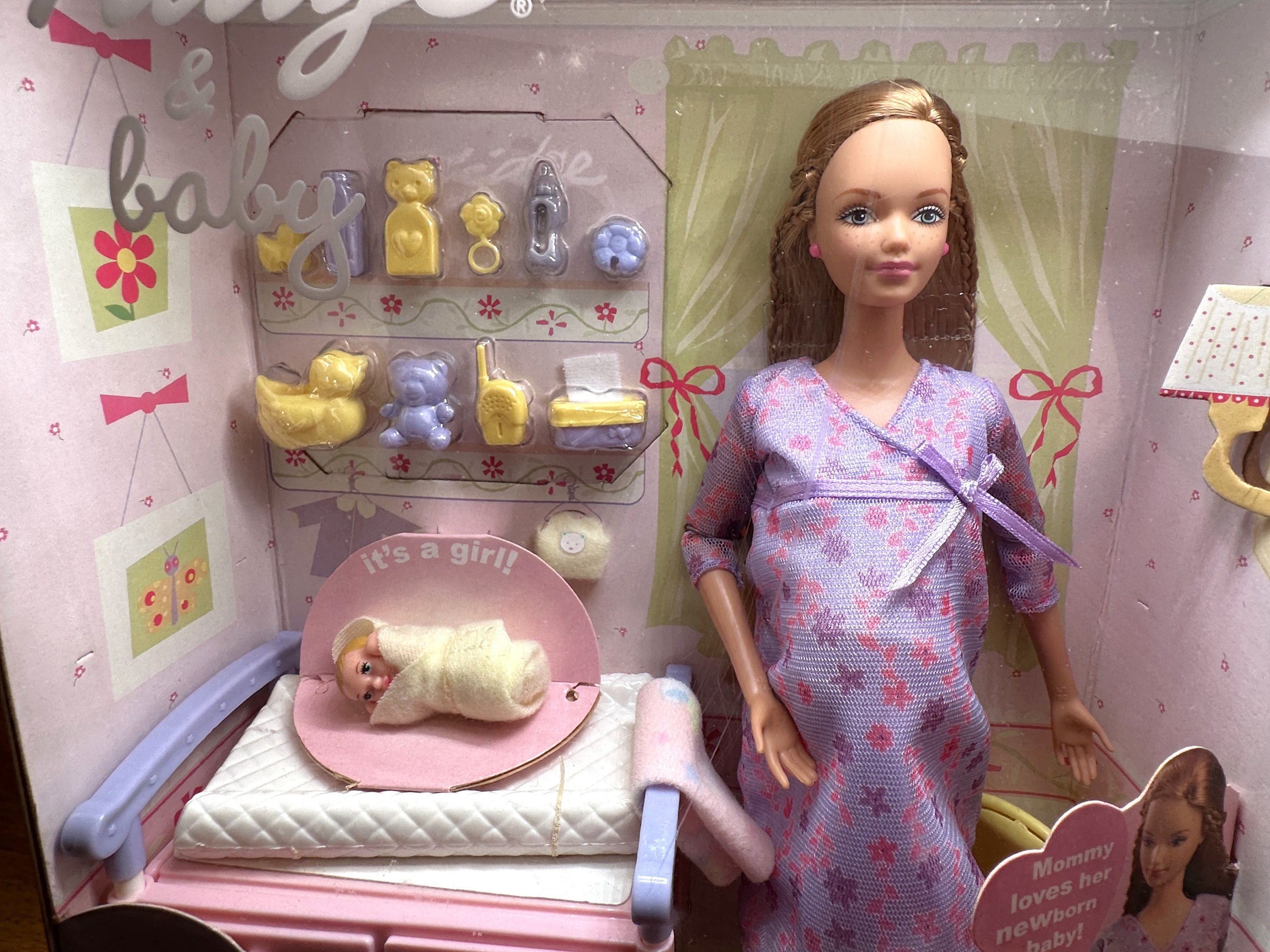 RARE Barbie Happy Family Embarazada en mosquitos y Dominican Republic