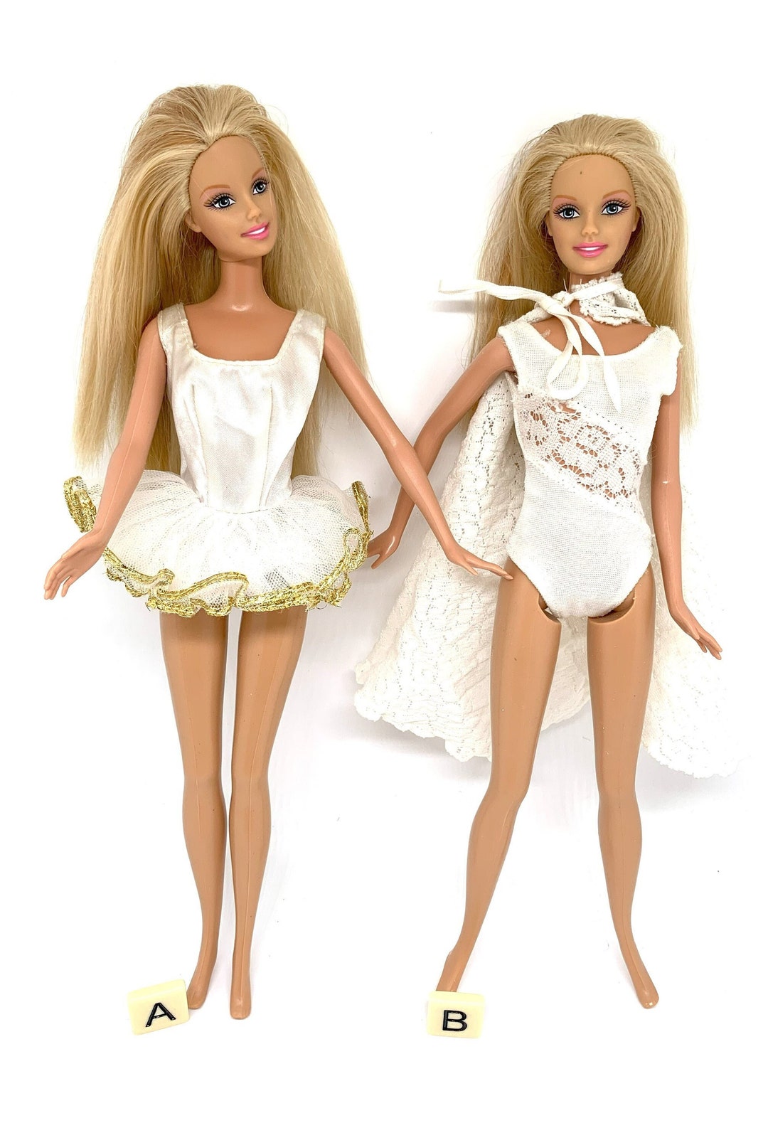 Vintage Barbie Clothes/barbie Ballet Tutu/barbie Bathing Suit & Cover