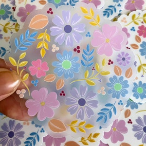 Eras floral stickers