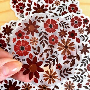 Eras floral stickers