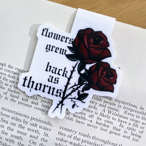 Rose Thorns bookmark