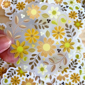 Eras floral stickers