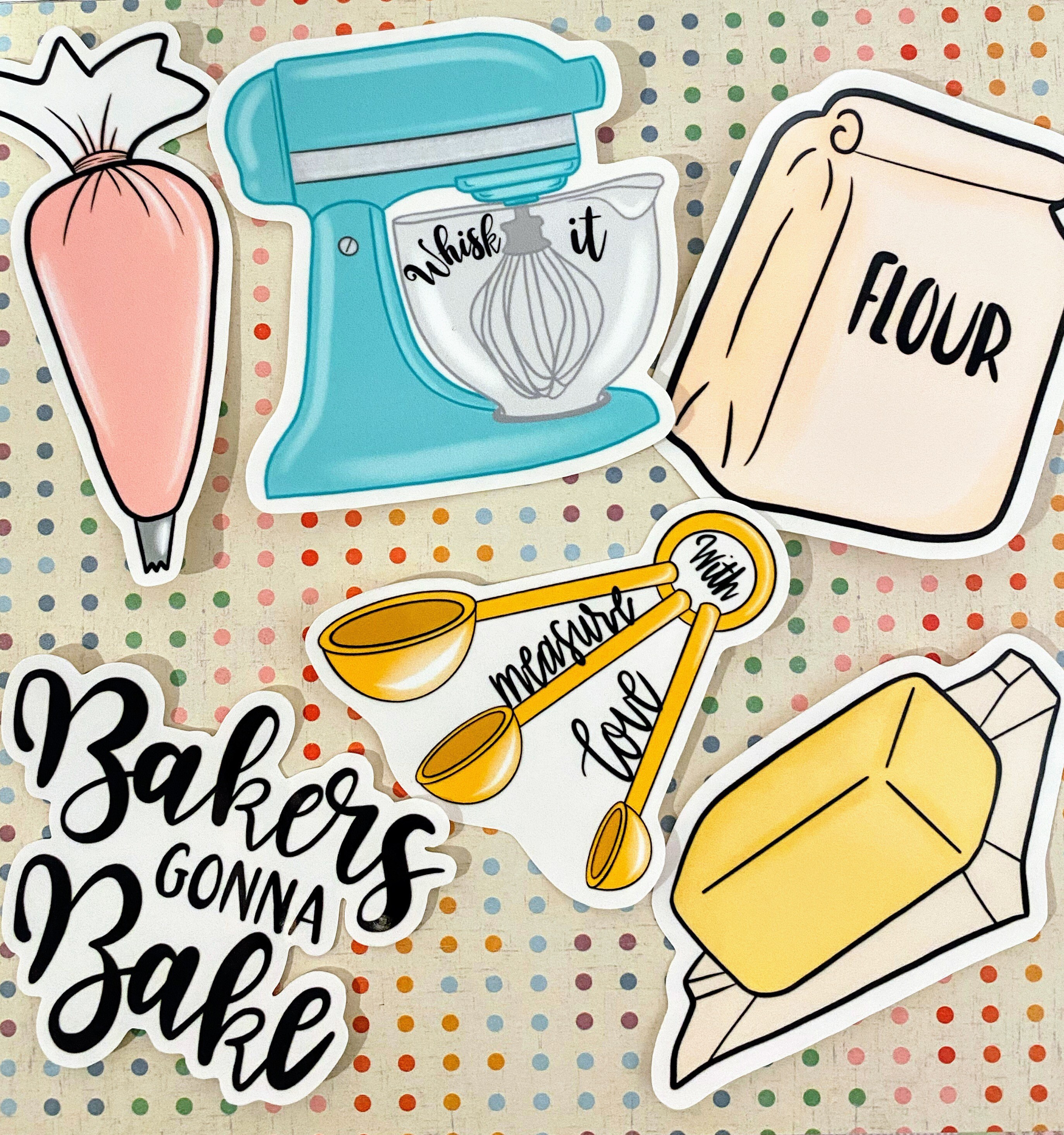 Baking stickers Etsy