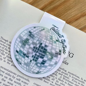 Mirrorball inspired bookmarks