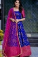 Party wear and festive wear Demanding Jacquard Silk Long GOWN 