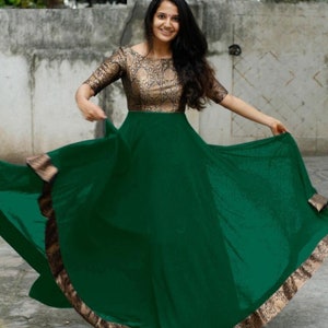 Ropa de fiesta y ropa festiva VESTIDO con look lehanga choli