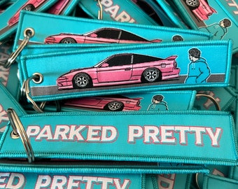 180SX Key Tag -  Parked Pretty