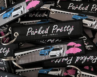 GT86 & GR86 Cherry Blossom Key Tag -  Parked Pretty