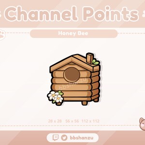 Bee Farm Twitch Channel Points | Twitch Discord Icon | Twitch Graphics