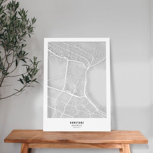 Deine Stadt aus Holz / Personalisierte Stadtkarte / Entwurf vorab
