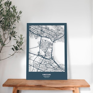 Deine Stadt aus Holz / Personalisierter Stadtplan / Entwurf vorab