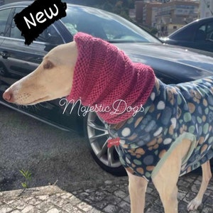 Hunde-Snood – Haustier-Snood – Windhund/Whippet-Halswärmer