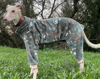 Dog Pajama / Jumpsuit - All Sizes - Pajama Greyhound, Whippet - Pajamas for any dog