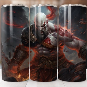 Postcard A6 Set 11 Cards God of War I Digital Painting I Gow 