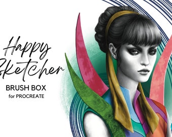 Happy Sketcher Brush Box