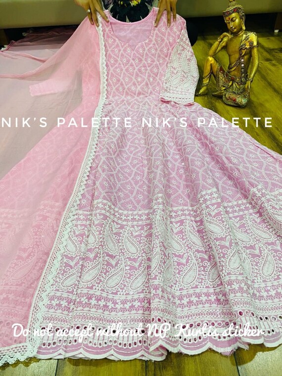 Chikan store frock suit