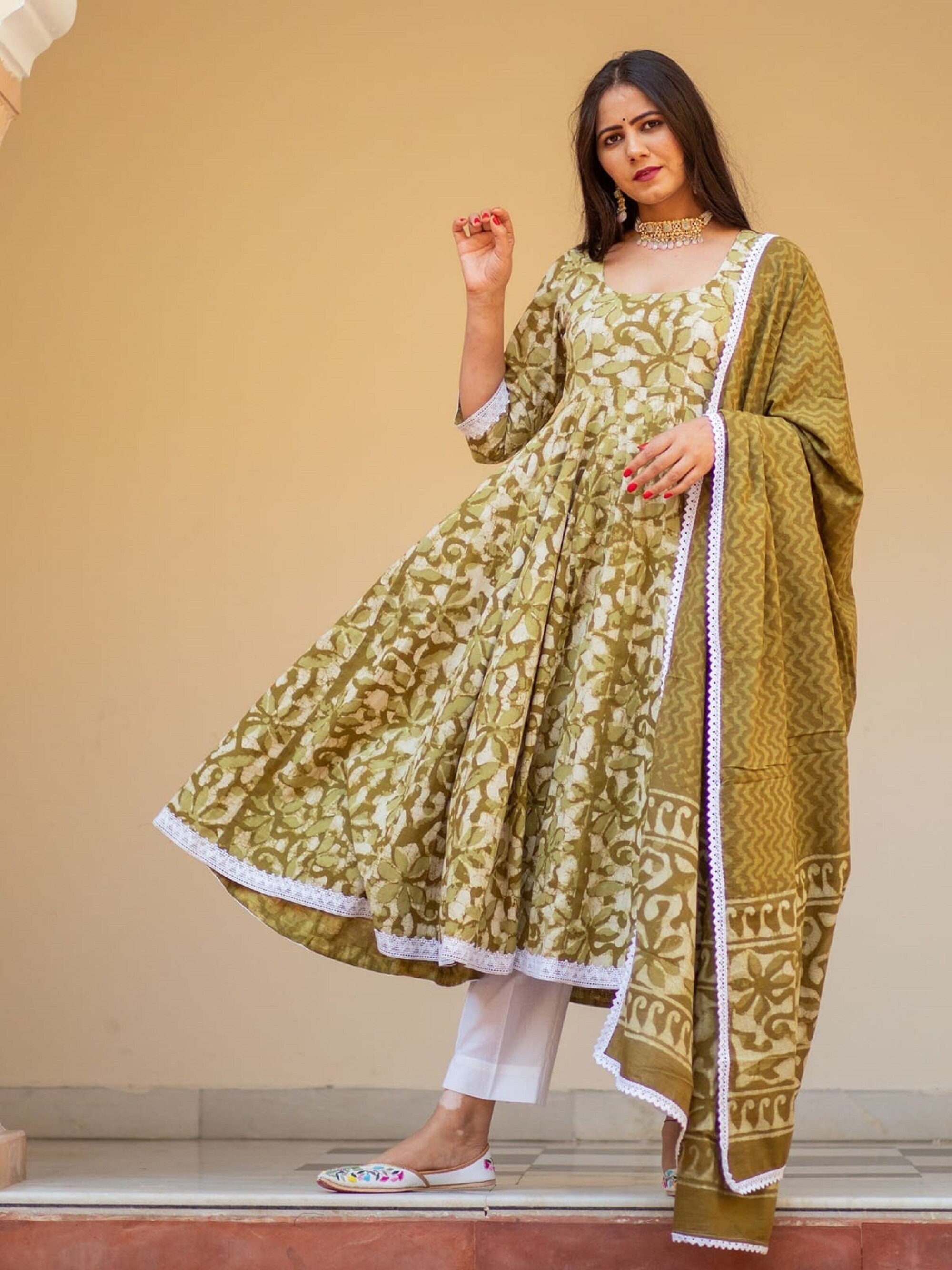 Daily wear shop anarkali kurti