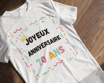 70 Ans Anniversaire Etsy France