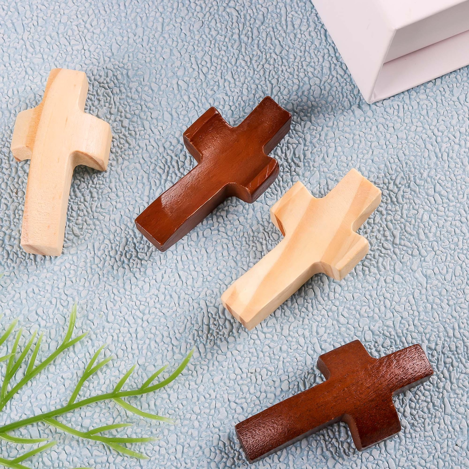 Personalized Wooden Pocket Cross: Comforting Fidget Prayer Gift ...