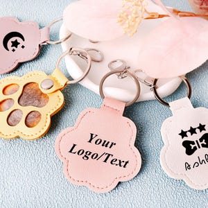 Personalized Photo Keyring – "By My Side" Pet Memorial Keepsake For Cats & Dogs