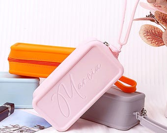 Borsa da spiaggia personalizzata, borsa impermeabile, organizer per crema solare, organizer per occhialini da nuoto, borsa da viaggio impermeabile, trousse per cosmetici impermeabile