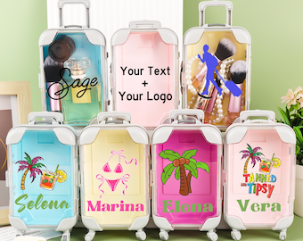 Personalized Girls trip travel mini suitcase party favors hangover recovery kit girls trip survival kit,bridal theme parties,Can Use Logo