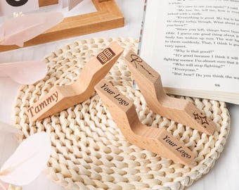 Personalized Thumb Book Holder,Book Page Holder,Custom Book Thumb Page Holder,Book Whore,Gift for Book Lover,Use Logo