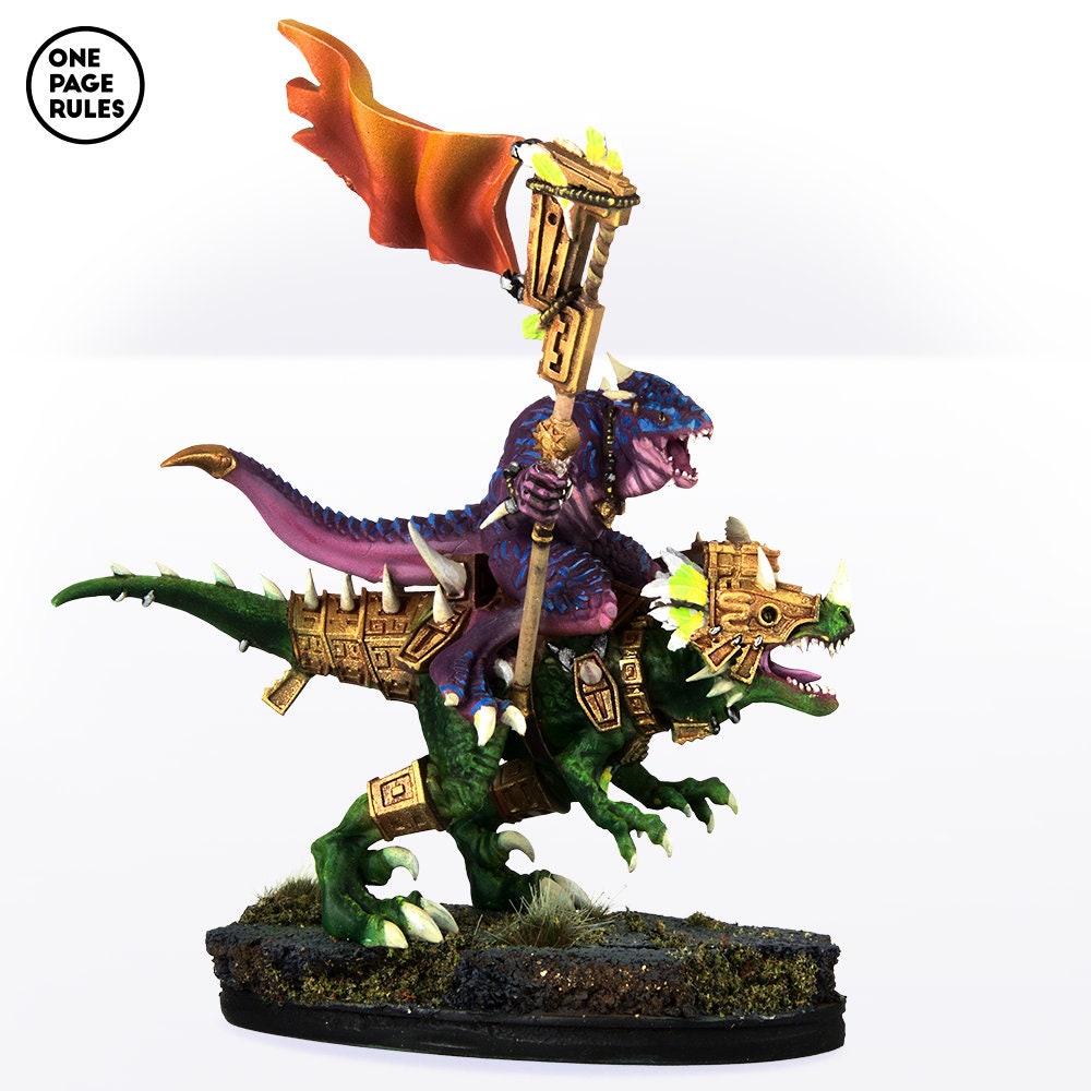 Raptor Riders Command - Saurians (3 Models) - Etsy