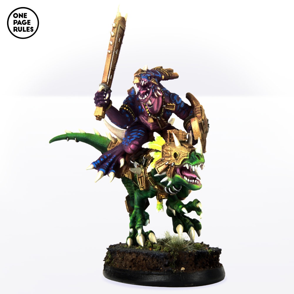 Raptor Riders Command - Saurians (3 Models) - Etsy