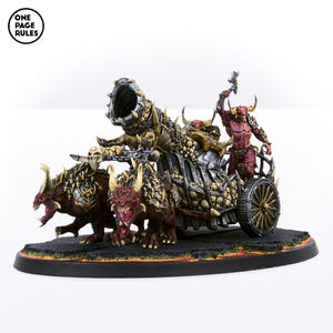 Cannon Chariot - War Daemons (1 Model)