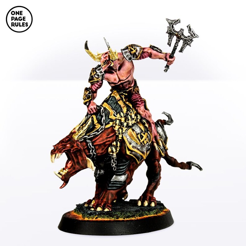 Beast Riders - War Daemons (3 Models) - Etsy