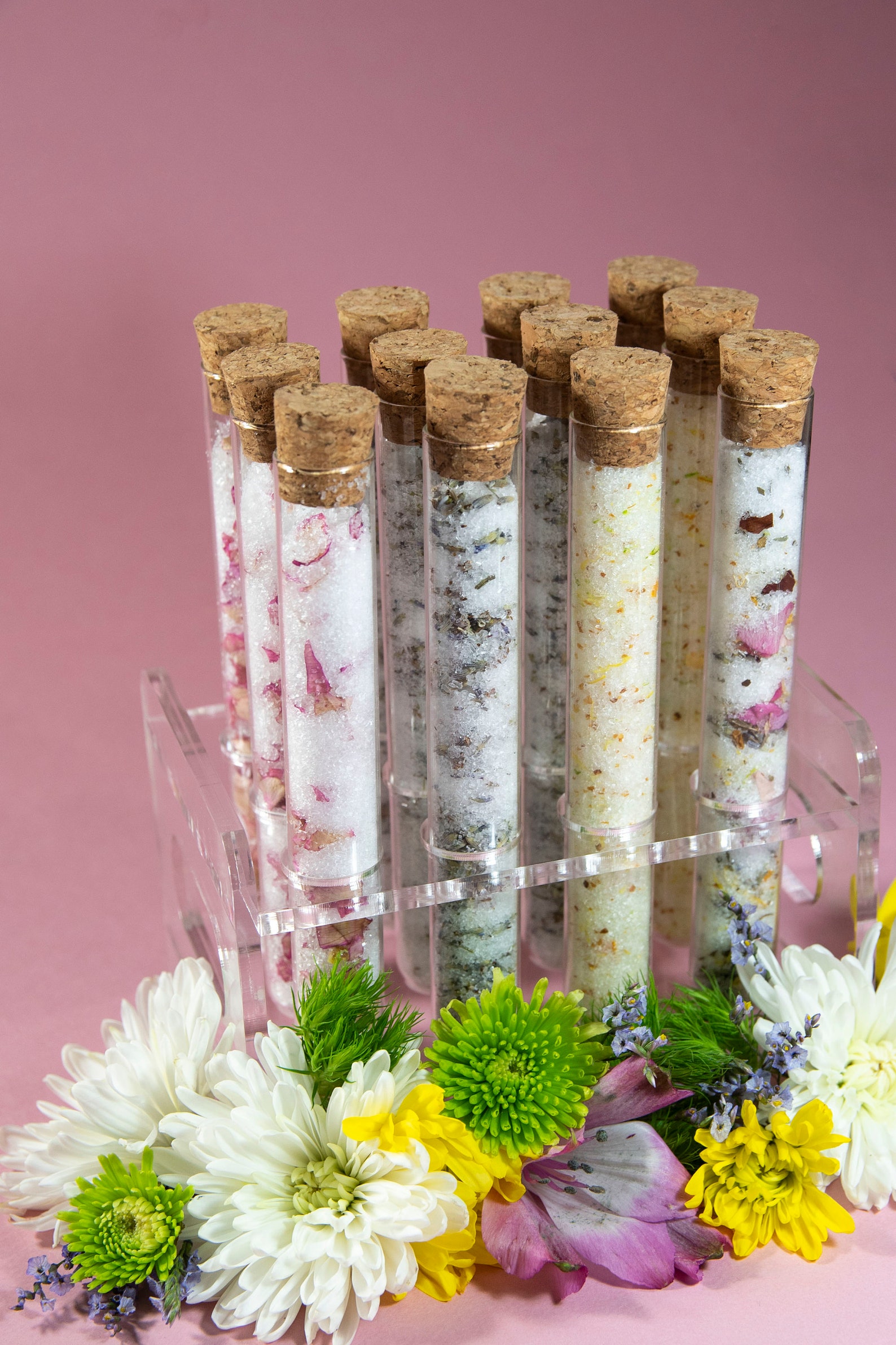 Bath Salts Test Tube Bath Salts Single Use Bath Salt Party Etsy