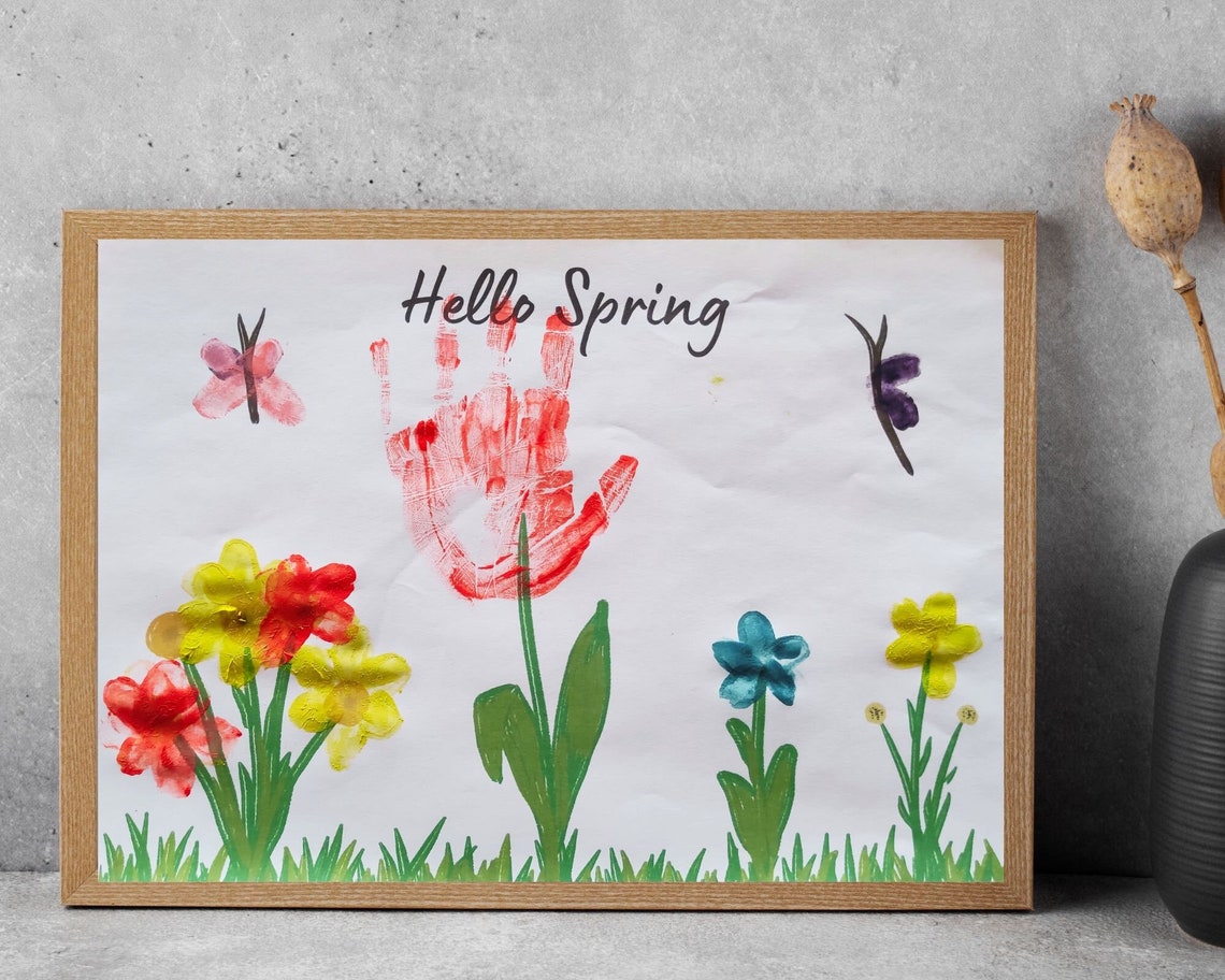 Activity Children, Hand Printable, Spring Activities for Children ...