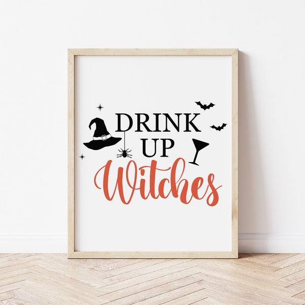 Drink up Witches Printable - Etsy