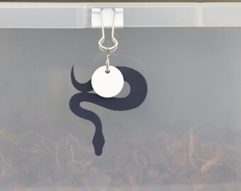 10 White ID Disc Tags