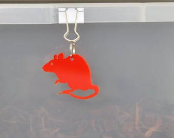 50 x Rat Tag - feeder rodent tag for your snake rack  10 pack
