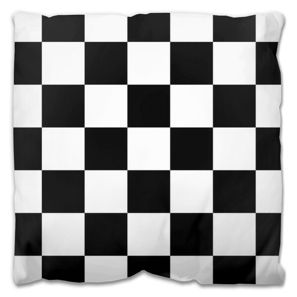 Black Outdoor Pillow Etsy