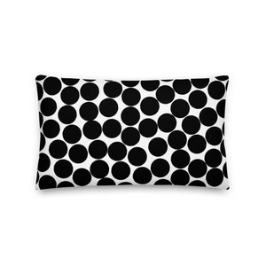 Polka Dot Throw Pillow