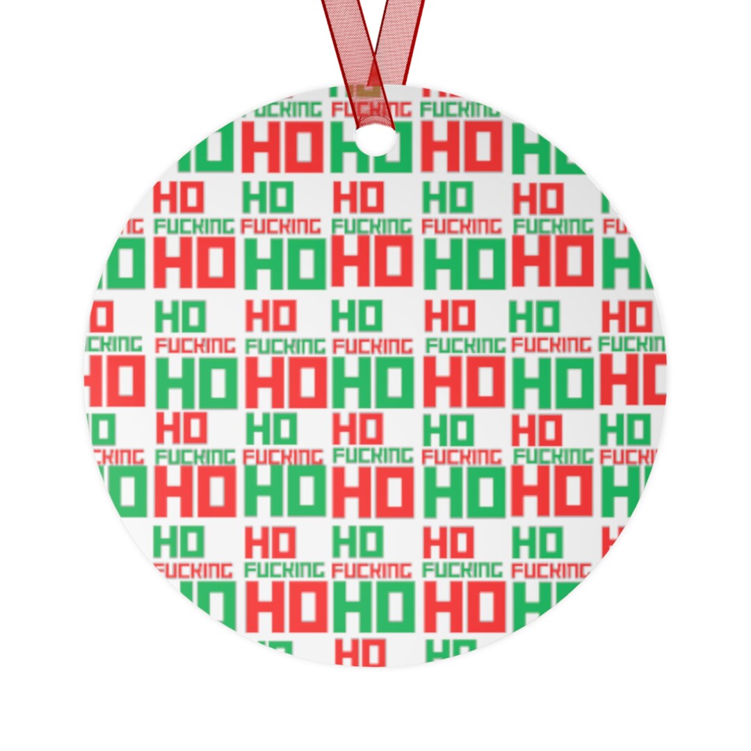 Adult Christmas Ornament Funny Adult Ornament Rude Christmas Etsy