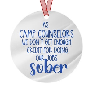 Funny Gift for Camp Counselor, Adult Gift for Summer Camp Staff, Appreciation Gift, Summer Camp Reunion Gift