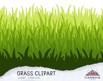 Green Grass Clipart, Grassland PNG, Digital Lawn Meadow Graphic Design, Turf Image Print, Lush Field, Fresh Pasture, Grassy Pastel Shades